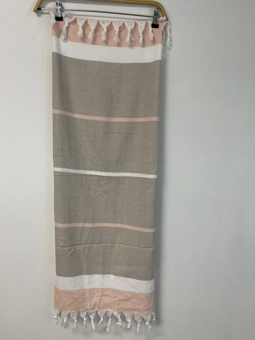 Hamam Turkish Cotton Bath Beach Hammam Towel Peshtemal Sauna Small Stripe N161